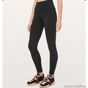 EXCELLENT Lululemon Align High-Rise Yoga Pant 28" Black Nulu Leggings 2